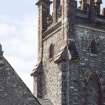 View of east gable finial and tower