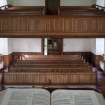 View from pulpit looking north