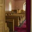 View into Sanctuary from hallway. 