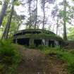 NW gun emplacement, view from SW