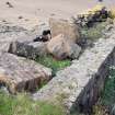 Stone jetty from NE