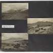 Violet Banks Photograph Album - The Small Isles - Page 2 - Bay View, Eigg; Rum from Laig Bay. 