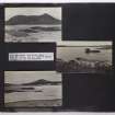Violet Banks Photograph Album - Barra - Page 6 - Ben Cleat; St Clair Castle; Halaman Bay