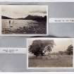 Violet Banks Photograph Album - Sutherland - Page 7 - Loch Assynt; Assynt Church
