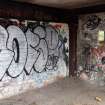 Interior of gun emplacement