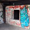 Interior of gun emplacement