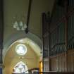 View of organ pipes