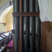 Detail of organ pipes