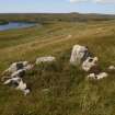 View from ESE of enclosure downslope from the gathering fold