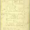 Floor plans of Chester House.