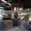 Interior. Brewhouse,1st floor, Mash Tun House (adjacent to Copper [vessels] House). View of steel Mash Tuns 1 and 2.