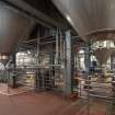 Interior. Conditioning Block. View of conical fermentation and conditioning vessels.