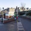 General view of entrance on Slateford Road from west.