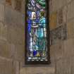 Chancel southwest window Stained glass by Alexander Strachan c.1930