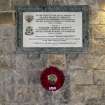 North wall of Nave east of Phin Aisle. Detail Hewitt Brothers War Memorial 