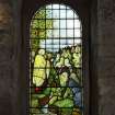 Nave north wall west of Phinn Aisle Stained glass window of a Columban Missionary earlier window resited here c.1930