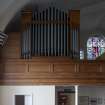 View of west gallery and organ