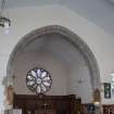 View of chancel arch