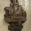 Scottish Amicable Insurance Company Office.  Foyer.  Ground floor.  Detail of sculpture by the artist Charles Anderson.