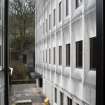 Scottish Amicable Insurance Company Office.  Annex.  First Floor.  View from stairwell looking south west.