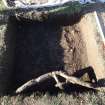 Test Pit photograph, TP 6, Post excavation of Trench Pit 6, Taken from SE, Bannockburn Heritage Centre, Glasgow Road, Bannockburn