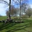 Test Pit photograph, General shot of area, Taken from NE, Bannockburn Heritage Centre, Glasgow Road, Bannockburn