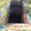 Trial Pit photograph, Film 1, TP 16, Post-excavation shot of trench, Taken from N, Amlaird