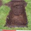 Trial Pit photograph, Film 1, TP 3, Post-excavation shot of trench, Taken from NW, Amlaird