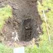 Trial Pit photograph, Film 1, TP 5, Post-excavation shot of trench, Taken from SW, Amlaird