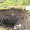 Trial Pit photograph, Film 1, TP 5, Northwest facing section of trench, Taken from NW, Amlaird