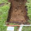 Trial Pit photograph, Film 1, TP 6, Post-excavation shot of trench, Taken from SE, Amlaird