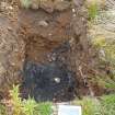 Trial Pit photograph, Film 1, E.R. TP 3, Post-excavation shot of trench, Taken from W, Amlaird