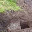 Trial Pit photograph, E.R. TP 5, East facing section of trench, Taken from E, Amlaird