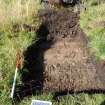 Trial Pit photograph, Film 1, TP 13, Post-excavation shot of trench, Taken from SE, Amlaird