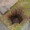 Trial Pit photograph, Film 1, BH 5, Post-excavation of borehole, Amlaird