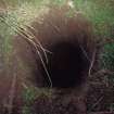 Trial Pit photograph, Film 1, BH 11, Post-excavation of borehole, Amlaird