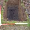 Trial Pit photograph, Film 2, E.R. TP 18, Post-excavation, Taken from W, Amlaird