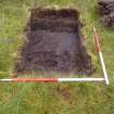 Trial Pit photograph, Film 2, E.R. TP 19, Mid excavation plan, Taken from E, Amlaird