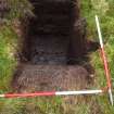 Trial Pit photograph, Film 2, E.R. TP 21, Post-excavation, Taken from S, Amlaird