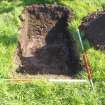 Trial Pit photograph, Film 2, E.R. TP 23, Mid excavation/ topsoil strip, Taken from NW, Amlaird