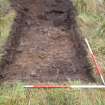 Trial Pit photograph, Film 3, TP GDH 46B, S of E.R.C., Post-excavation shot of trial pit, Taken from NE