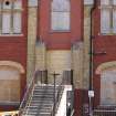 Site photograph, Station building refurbishment progress, Granton Gasworks, Edinburgh, Scotland