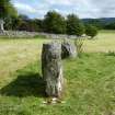 Digital photograph of panel to east, from Scotland's Rock Art project, Kinnell Park Stone Circle, Killin, Stone 3, Stirling


