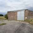 View of WW2 explosives magazine R70. Now demolished, due to storm damage (Storm Arwen)