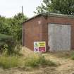 View from north east of fire station (outwith factory/depot fence)