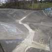 Skate Park.  View of banks from east.