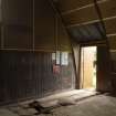Interior. WW2 Nissen Hut W3. Narrow gauge rail access