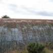 View from east of roof of WW2 Nissen Hut W3