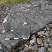 Digital photograph of panel to east, from Scotland's Rock Art project, Corrimony, 1, Highland
