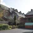 Whiteinch Burgh Halls.  General view from west.